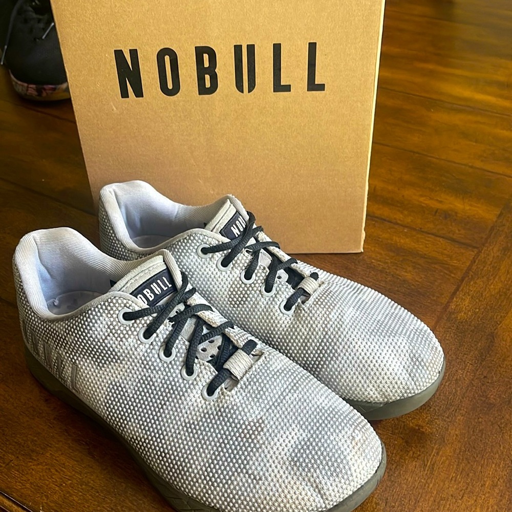 Nobull Superfabric Trainer Sneakers Gray Camo Women’s… Gem